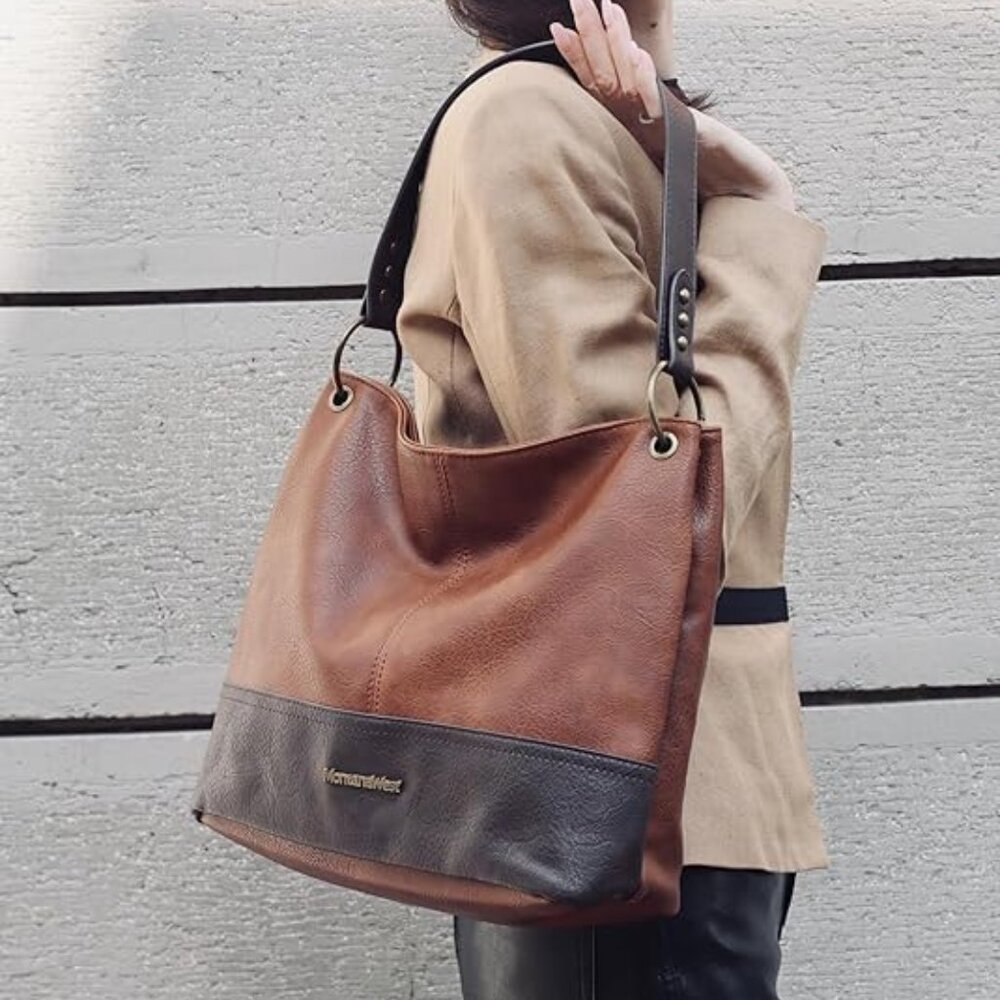 Montana West Hobo Bag for Ladies Shoulder Handbags with Back Pocket